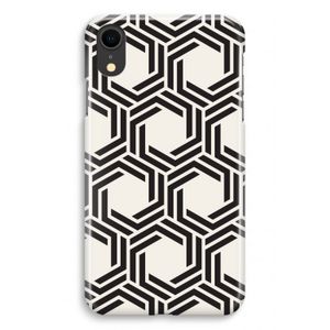 Geometrisch patroon: iPhone XR Volledig Geprint Hoesje