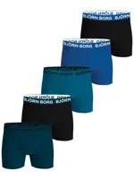 5-Pack heren boxershorts - Core - Voordeelverpakking heren ondergoed katoen