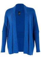 Yoek Cardigan dolman sleeve | Indigo | Maat 42/44