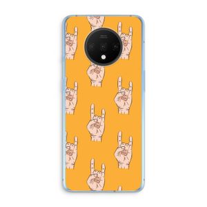 Rock: OnePlus 7T Transparant Hoesje