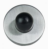 Deurbuffer wandmontage ø52x30mm rvs mat