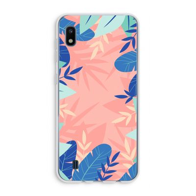 Tropisch: Samsung Galaxy A10 Transparant Hoesje