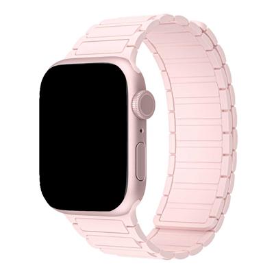 Apple Watch Bandje Zyro - Siliconen - Lichtroze - 38, 40, 41 & 42mm