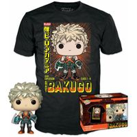 Pop! And Tee: My Hero Academia - Metallic Katsuki Bakugo T-Shirt Speelfiguur