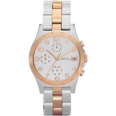 Horlogeband Marc by Marc Jacobs MBM3070 Roestvrij staal (RVS) Bi-Color 18mm