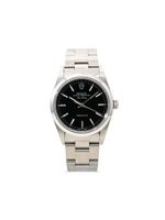 Rolex montre Air King 34 mm pre-owned - Noir