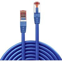 LINDY 47716 RJ45 Netwerkkabel, patchkabel CAT 6 S/FTP 0.50 m Blauw Snagless 1 stuk(s)