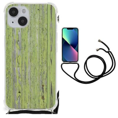 iPhone 14 Plus Stevig Telefoonhoesje Green Wood iPhone 14 Plus Stevig Telefoonhoesje Green Wood