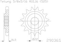 ESJOT Sprocket 525 14z racing