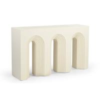Wandtafel Home ESPRIT Wit Mangohout 150 x 35 x 87 cm