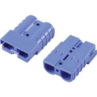 TRU COMPONENTS 50A-hoogstroom-batterijconnector Blauw Inhoud: 1 stuk(s) - thumbnail