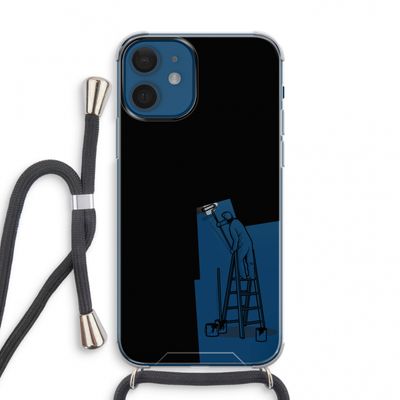 Musketon Painter: iPhone 12 mini Transparant Hoesje met koord