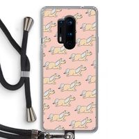 Ponys: OnePlus 8 Pro Transparant Hoesje met koord