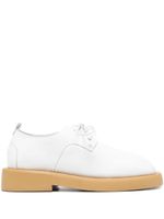 Marsèll chaussures oxford en cuir à lacets - Blanc