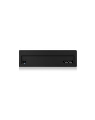 ICY BOX IB-256WP HDD-/SSD-behuizing Zwart 2.5"