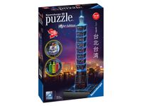 Ravensburger 3D puzzel night edition (Taipei Tower) - thumbnail