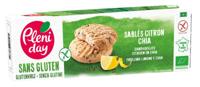 Pleniday Zandkoekjes citroen en chia glutenvrij bio