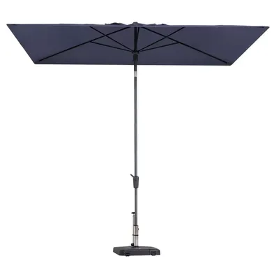 Parasol Mikros Luxe Rechthoek 200x300cm - Saffier Blauw