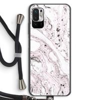 Mengelmoes: Xiaomi Redmi Note 10 5G Transparant Hoesje met koord