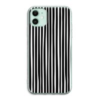 Stripes: iPhone 11 Transparant Hoesje