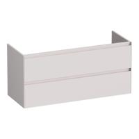 Brauer Inspire - Onderkast - 120 cm - met 2 Softclose Lades Greeploos en 2 Sifon Uitsparingen - Mat Zand