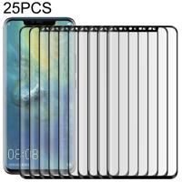 25 stuks 0.3 mm 9H oppervlaktehardheid 3D gebogen rand volledig scherm stofdichte gehard glas film voor Huawei mate 20 Pro