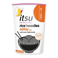 Itsu Satay rice noodles cup Itsu Satay rice noodles cup