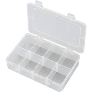 TRU COMPONENTS EKB-210 Assortimentsdoos (l x b x h) 181 x 117 x 39 mm Aantal vakken: 8 Variabele onderverdeling Inhoud 1 stuk(s)