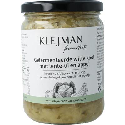 Klejman Gefermenteerde witte kool met lente-ui en appel