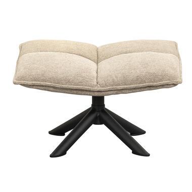 Hocker Clayton - taupe - 45x64x41,50 cm - Leen Bakker