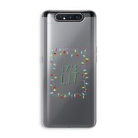 It's Lit: Samsung Galaxy A80 Transparant Hoesje