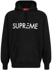 Supreme hoodie Capital à manches longues - Noir