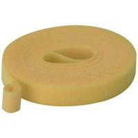 TRU COMPONENTS T24CA063 Klittenband Om te bundelen Haak- en lusdeel (l x b) 5 m x 15 mm Geel 5 m - thumbnail