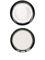 Ann Demeulemeester X Serax lot de deux plats en céramique - Blanc - thumbnail