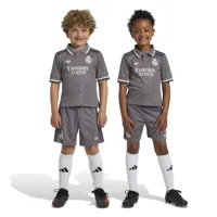 Real Madrid Minikit 3rd 2024/2025 - Maat 92 - Kleur: Donkergrijs | Soccerfanshop