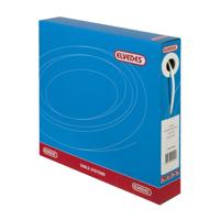 Elvedes Schakel buitenkabel met teflon voering 30 meter / ø4,2mm - wit (30 meter in doos)