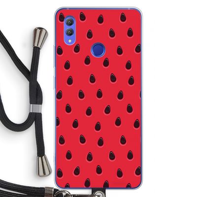 Watermelon: Honor Note 10 Transparant Hoesje met koord
