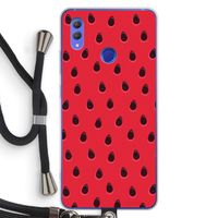 Watermelon: Honor Note 10 Transparant Hoesje met koord Watermelon: Honor Note 10 Transparant Hoesje met koord