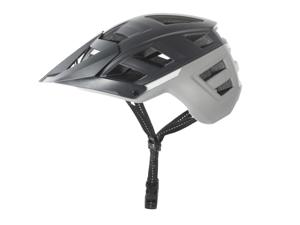 CRIVIT Mountainbike fietshelm (Zwart/grijs, M/L)