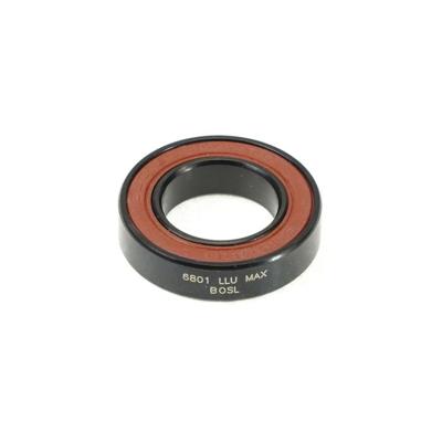 ENDURO BEARINGS 6801 llu max bo sl - abec 3 max - black oxide - solid lube (radial) - 12x21x5