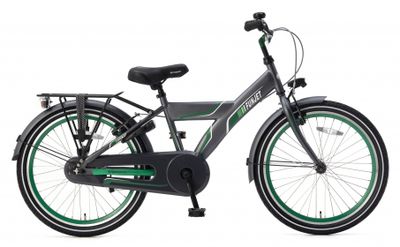 Popal Funjet X 22 Inch 34 cm Jongens Terugtraprem Groen/Grijs