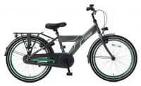 Popal Funjet X 22 Inch 34 cm Jongens Terugtraprem Groen/Grijs - thumbnail