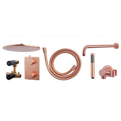 Wiesbaden one-pack inbouwthermostaatset rond type 504 GK (30cm)