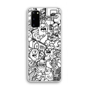 Vexx City #2: Samsung Galaxy S20 Transparant Hoesje
