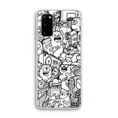 Vexx City #2: Samsung Galaxy S20 Transparant Hoesje