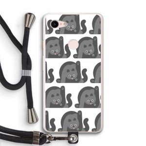 Cats: Pixel 3 XL Transparant Hoesje met koord