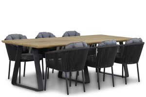 Santika Novita/Palta 240 cm dining tuinset 7-delig