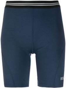 Rossignol short cycliste à logo imprimé - Bleu