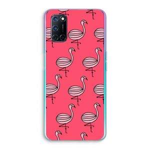 Flamingo: Oppo A92 Transparant Hoesje