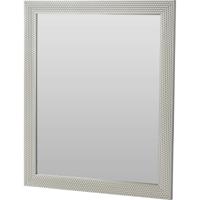 Wandspiegel Louvre - frame kleur zilver - 46 x 56 cm - met brede lijst